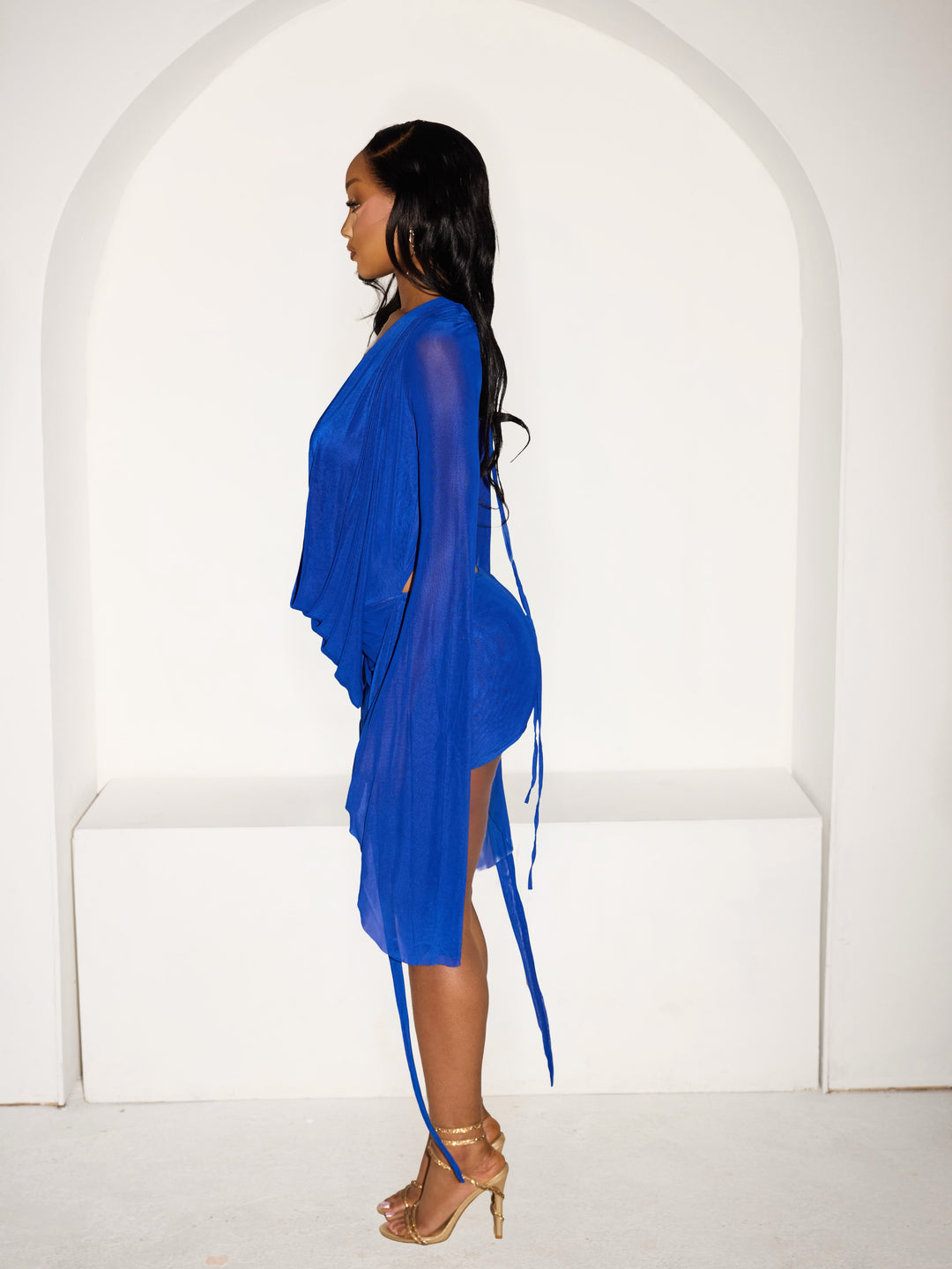 Aaliyah Mini Dress X Blue