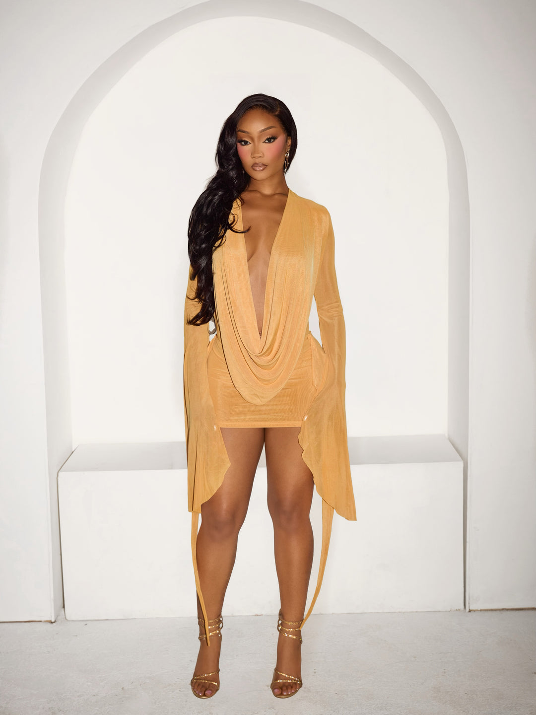 Aaliyah Mini Dress X Yellow